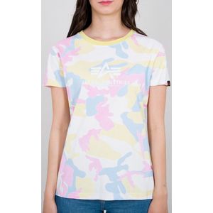 Alpha Industries New Camo Basic Dames T-shirt