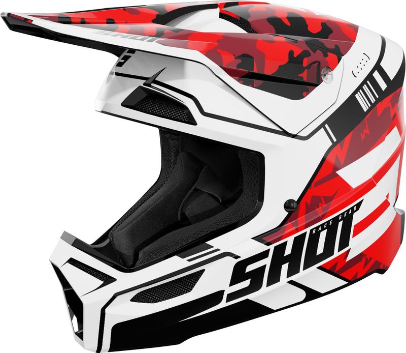 Shot Furious Flash Mips Motorcross helm voor jongeren