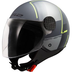 LS2 - OF558 Sphere Lux II Firm - Open Helm - Krasbestendig Vizier - UV-bestendig