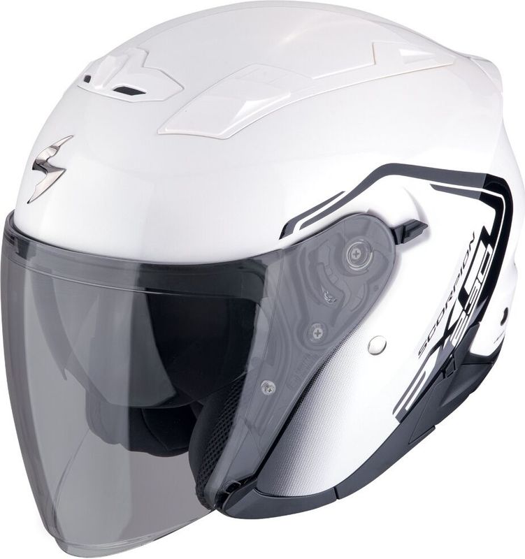 Scorpion - EXO-230 Cit-E - Jethelm - Zwart - Polycarbonaat