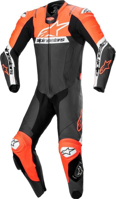 Alpinestars Missile V2 Ward geperforeerd lederen motorpak uit één stuk