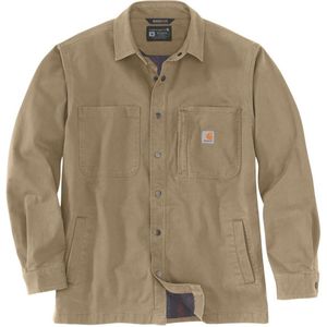 Carhartt - Fleece Lined Snap Front Shirt Jac 105532 - Werkjack - Zwart