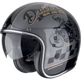 Scorpion - Belfast Evo Drive Fast - Open Helm - Zwart - Polycarbonaat Schaal