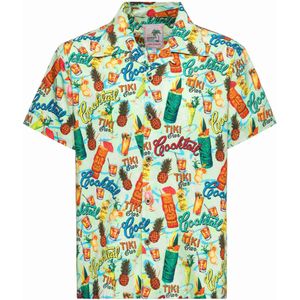 King Kerosin Tiki Cocktails Overhemd met korte mouwen