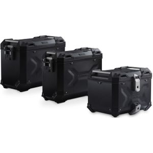 SW-Motech Adventure set TRAX ADV - Zwart. Triumph Tiger 900 GT / Rally Pro (23-).