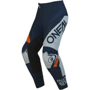 O'NEAL Element Pants Shocker V.23 - Motocross Broek - Blauw/Oranje - Duurzaam Materiaal