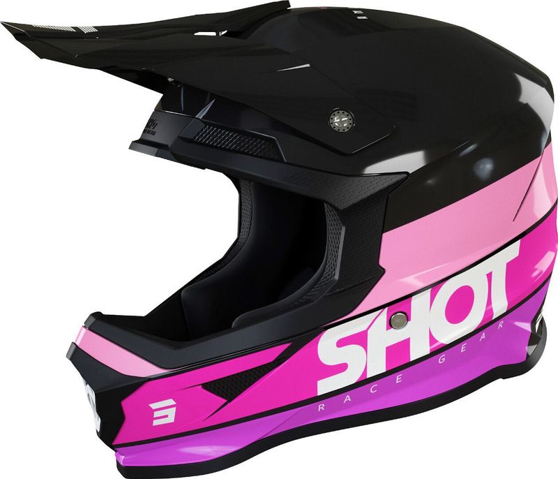 Shot - Furious Story - Offroadhelm - Synthetisch - Zwart