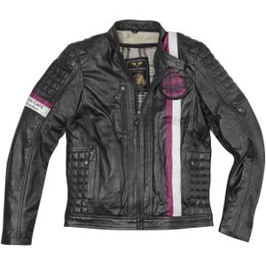 Black-Cafe London Barcelona Motorfiets lederen jas