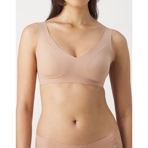 Sloggi Zero Feel Bralette padded 2.0 - naadloze Bh  - Beige