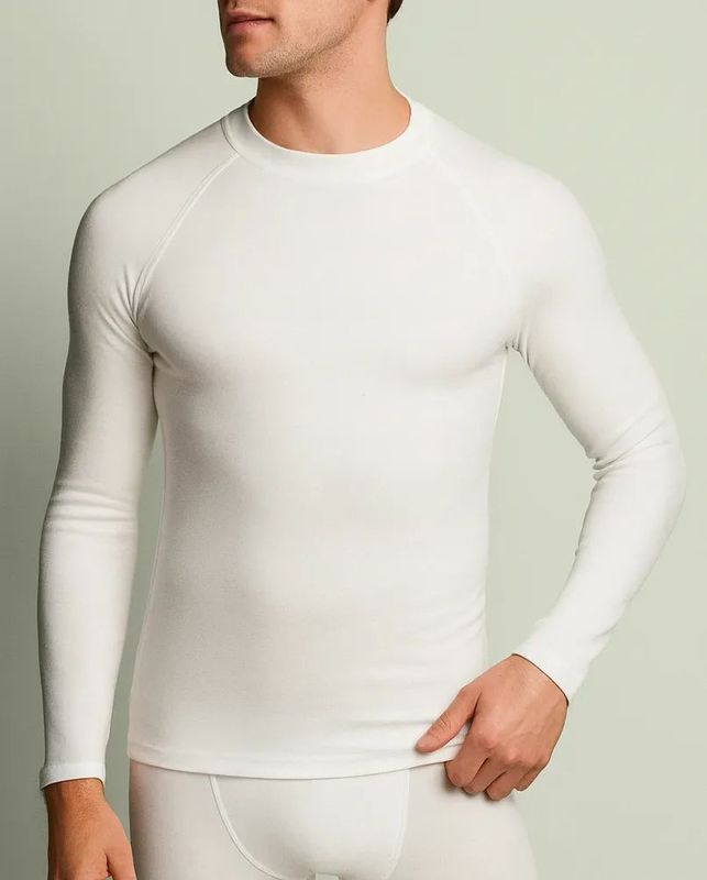 Thermo long sleeve snow white