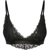 Pieces - Mawi - Kanten Bra Top - Zwart