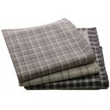 Tiseco 12 stuks - Heren zakdoeken Theo - 40