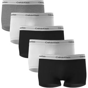 Calvin Klein - Boxershorts - Zwart - 5-Pack Low Rise Trunks