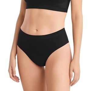 Beeren menstruatie taille slip - Period menstruatie ondergoed - regular - Incontinentie ondergoed  - Zwart