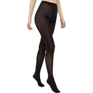 Pieces panty 40 Den - 2-pack Tights - M/L - Zwart.