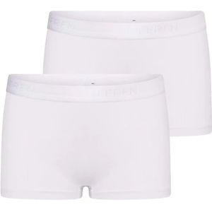 Beeren 2-pak Comfort feeling  katoen meisjes boxer  - Wit