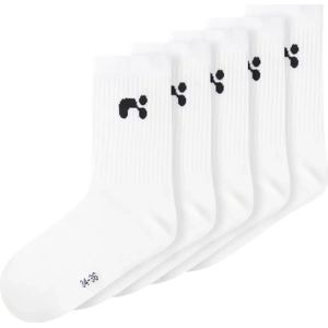 Name-it 5-pak - kinder sport sokken  - Wit