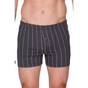 Suaque - Wijde Heren Boxershort - Grijs - Katoen