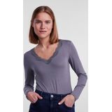 Dames-T-shirt met lange mouwen Pieces Barbera