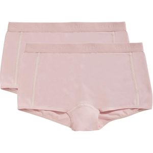 Ten Cate 2 pak meisjes boxershorts Organic 31986 Meisjes ondergoed biologisch katoen Roze