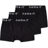 Name it 3-pak jongens boxershorts - Basic  - Zwart