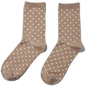 Pieces dames sokken 1-pack - Dots - onesize  - Wit