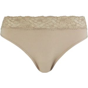Nina von C - Heupslip - Huidskleur - 95% Modal, 5% Elastaan, Kanten Band