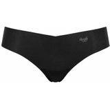 Sloggi dames Zero hipster string Modal - Naadloos dames ondergoed  - Creme