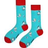 Benyson - Pelicaan - Huissokken - Blauw - Organisch Katoen - 1 Paar