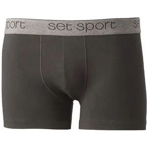 Set Sport heren boxer short 18452  - Zwart