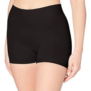 Pieces dames short naadloos - London - Broekje onder jurk  - Zwart