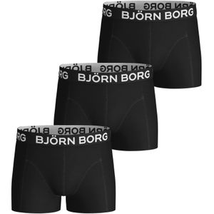 Bjorn Borg 3-Pack jongens boxershorts  Black  - Zwart