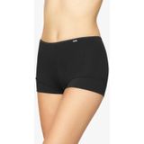 Avet 3844 dames boxershort microfiber - Dames polyamide hoge onderbroek - Badstof kruisje - Avet ondergoed  - Peach