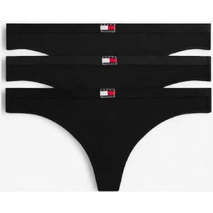 Tommy Hilfiger - Uw0uw06139 - Tanga - Set van 3 - Regeneratief Katoen en Elastaan
