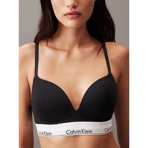 Calvin Klein Push-Up Plunge bh  - Zwart