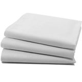 Tiseco Heren Zakdoek wit, 12 stuks - 40