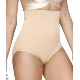 Fine Woman - Hoge Taille Slip - Huidkleur - Shapewear - Corrigerend