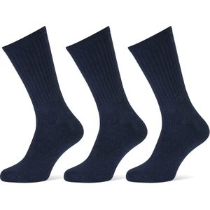 Stapp 3-paar Casual heren sokken - Dikke sokken  - Blauw