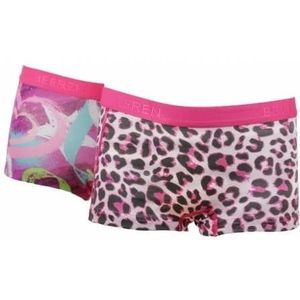 Beeren meisjes boxershort 2-pak  - Roze