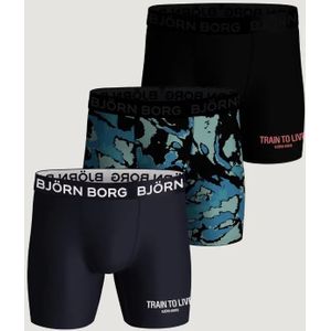 Bjorn Borg 3-Pack heren boxershort - Performance - Camouflage