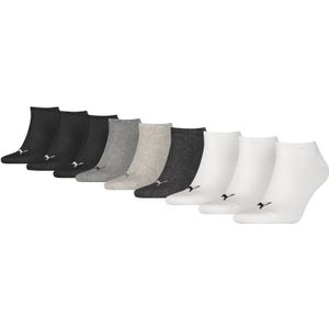 Puma 9-Paar Sneaker sokken - Katoen - Invisible