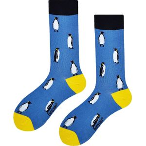 Benyson Sokken Pinguin - Organisch katoen 1- Paar  - Blauw