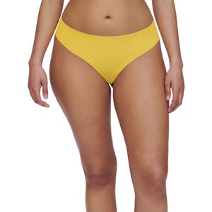 Pulpies Seamless Tanga string - Invisible - Naadloze dames string die niet doorschijnt  - Geel