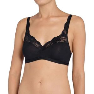 Sloggi Romance Soft Bra BH zonder beugel  - Zwart