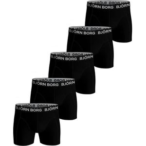 Bjorn Borg 5-pack heren boxershort - Black  - Zwart