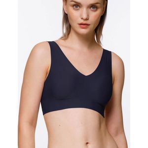 Dorina Bralette met vulling Eco - Soft BH - Naadloze BH Top - Comfortabele top - Schijnt niet door  - Zwart