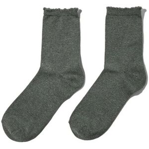 Pieces dames sokken 1-pack - Glitter -onezise  - Groen