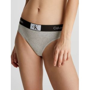 Calvin Klein string dames - Modern Thong  - Grijs