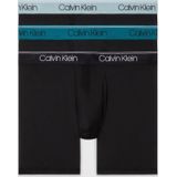 Calvin Klein - Boxershorts - Zwart - 3-Pack - Microfiber