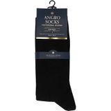 Angro - Worker - Wollen Werksokken - Blauw - Stevige Sokken voor in Werkschoenen